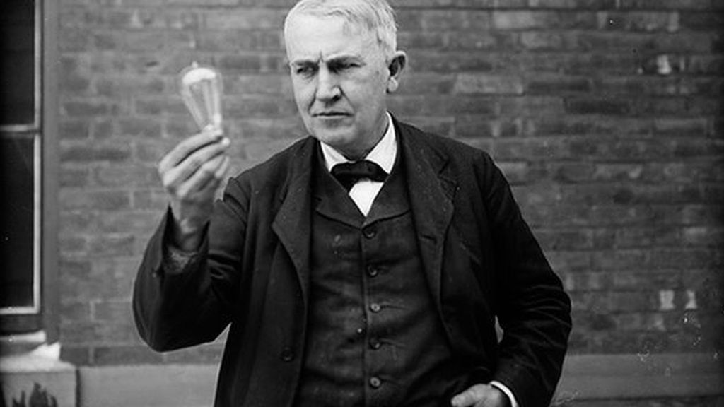La madre Thomas Edison Carta