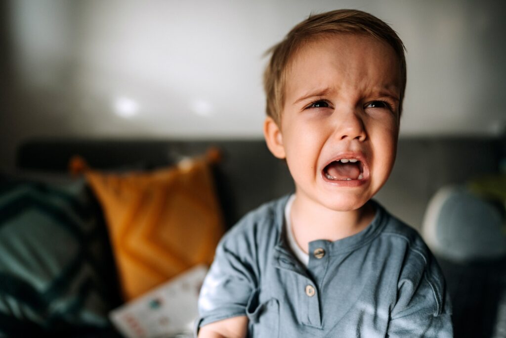 rabietas en niños de dos años